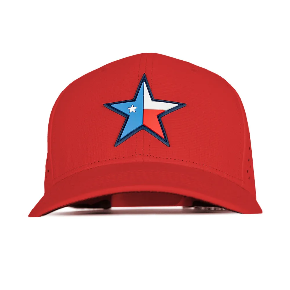 Special Edition Performance Snapback | Texas USA Camo | Red