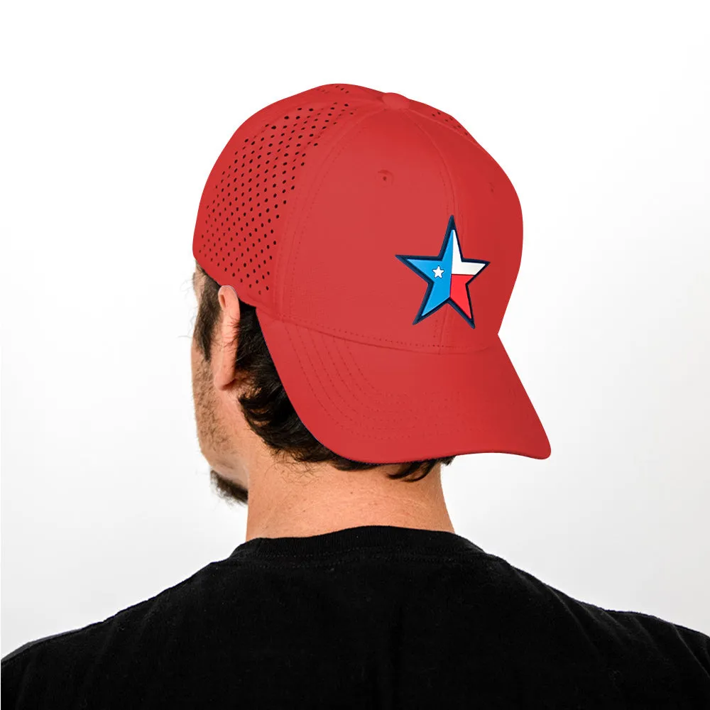 Special Edition Performance Snapback | Texas USA Camo | Red