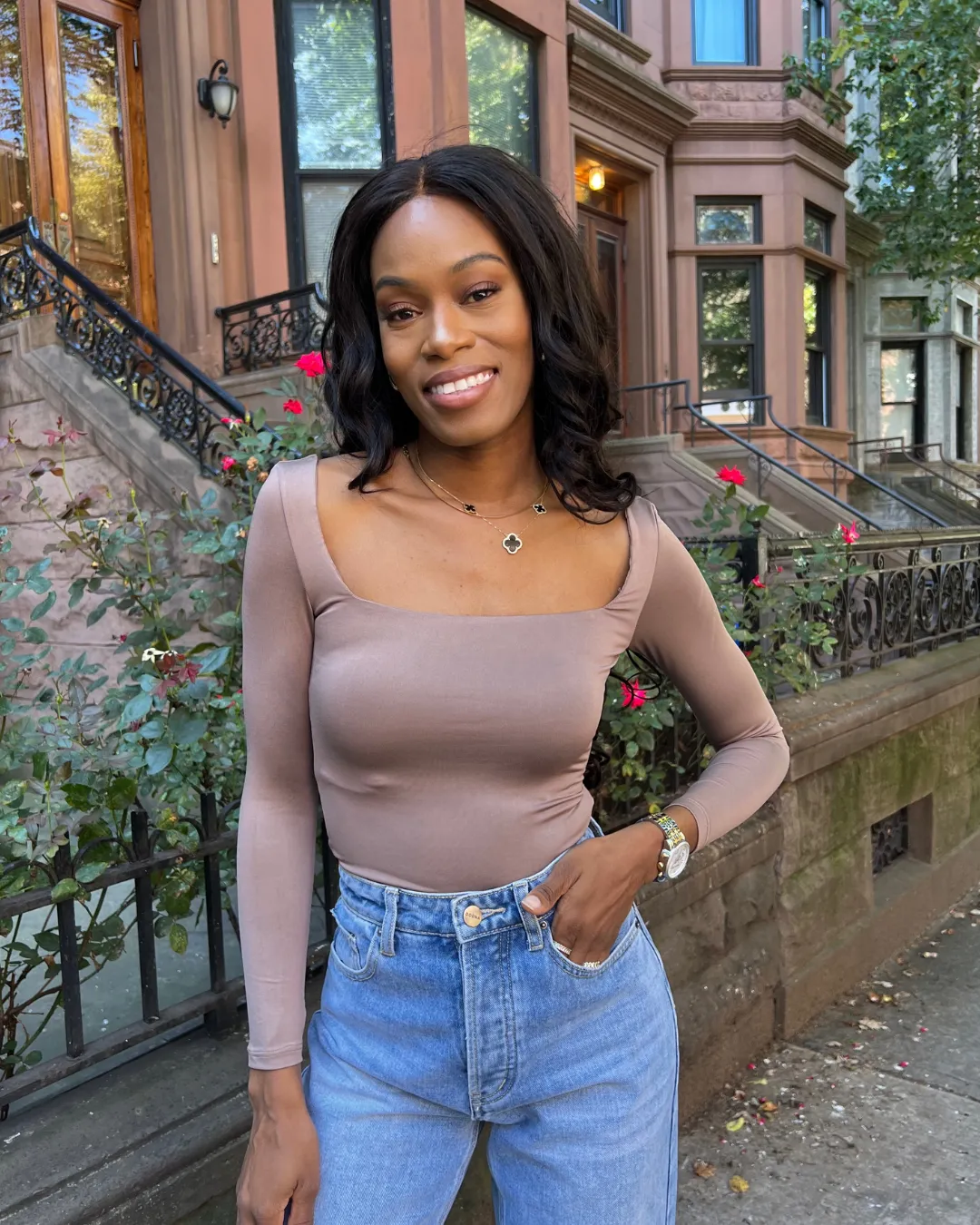 Square Neck Bodysuit