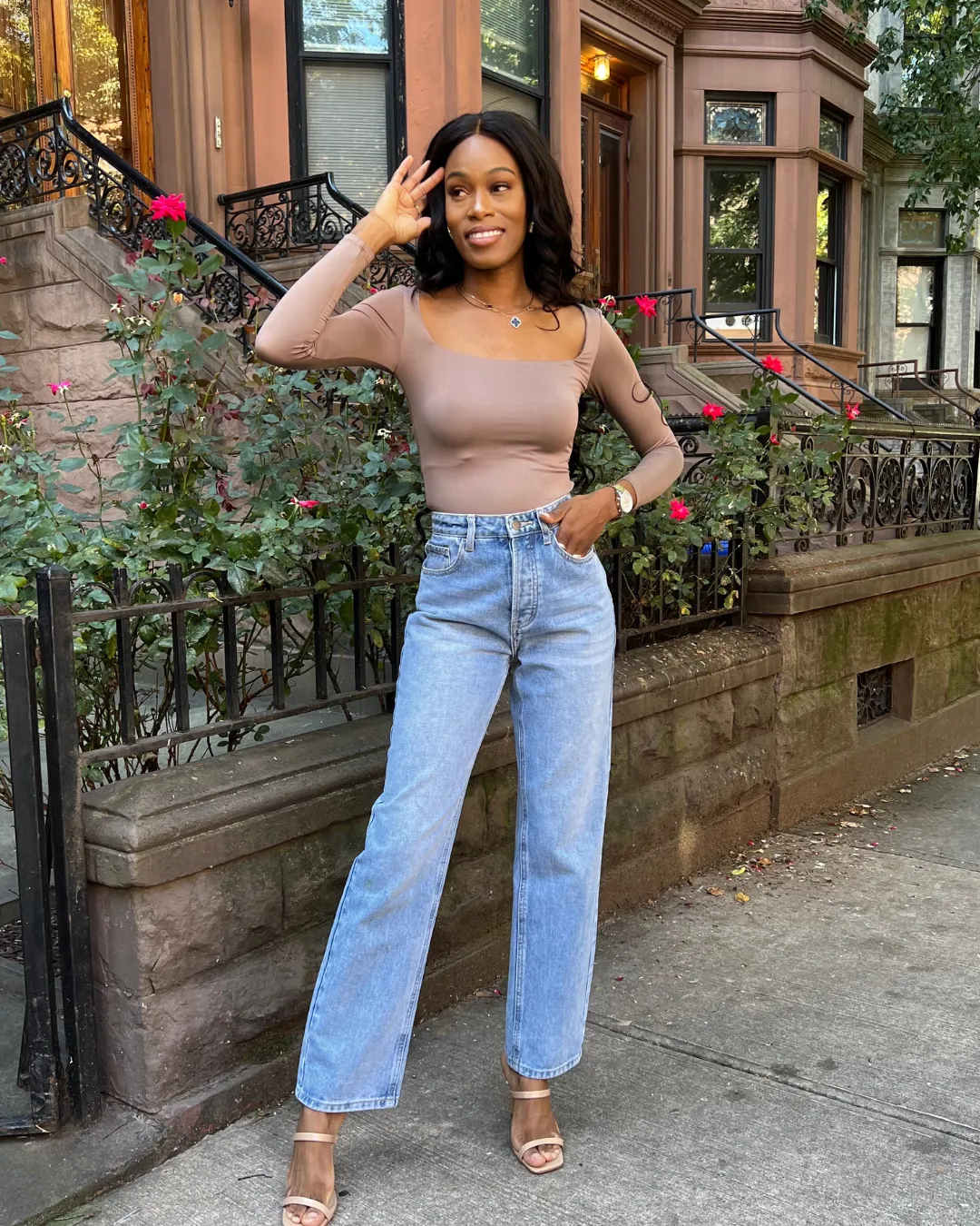 Square Neck Bodysuit