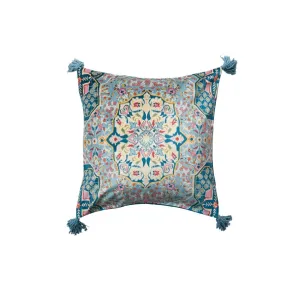 Square Printed Velvet Pillow