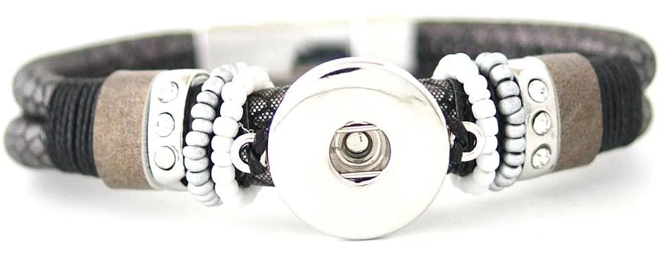 Statement Black Bling Bracelet