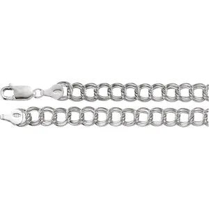Sterling Silver Charm 8" Bracelet