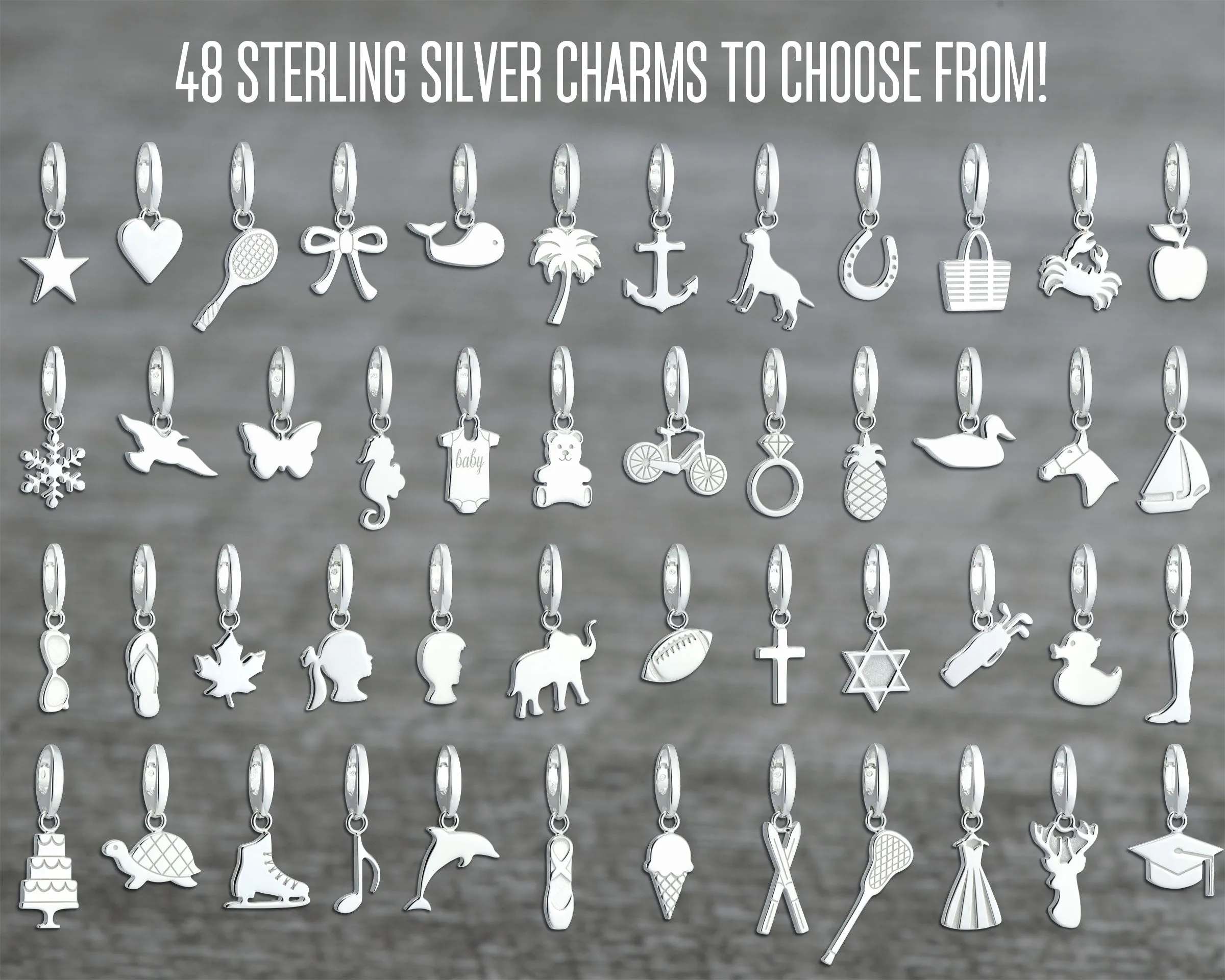 STERLING SILVER CROSS BRACELET