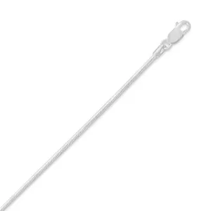 Sterling Silver Snake Chain 18"