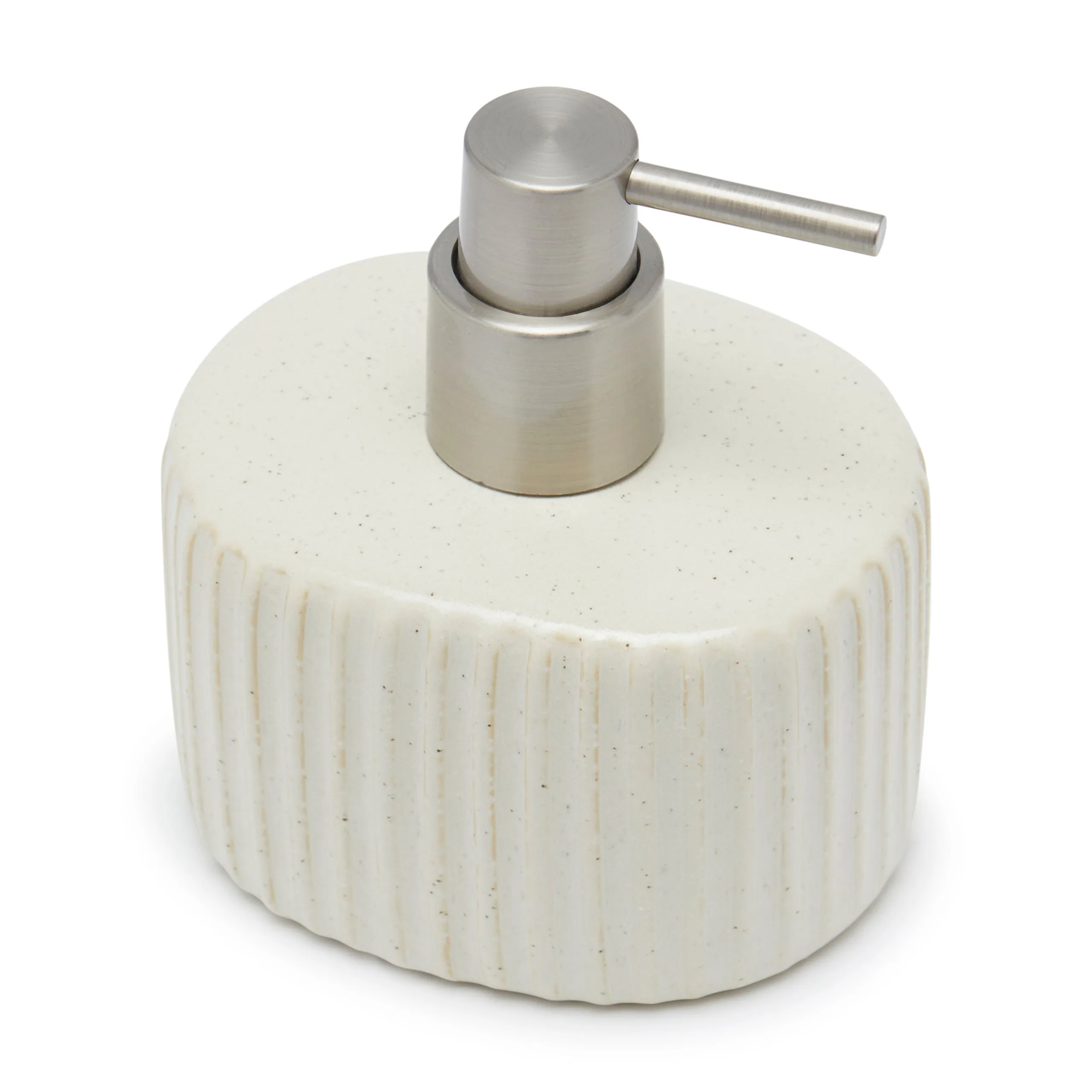 Stripe Ceramic Lotion Dispenser