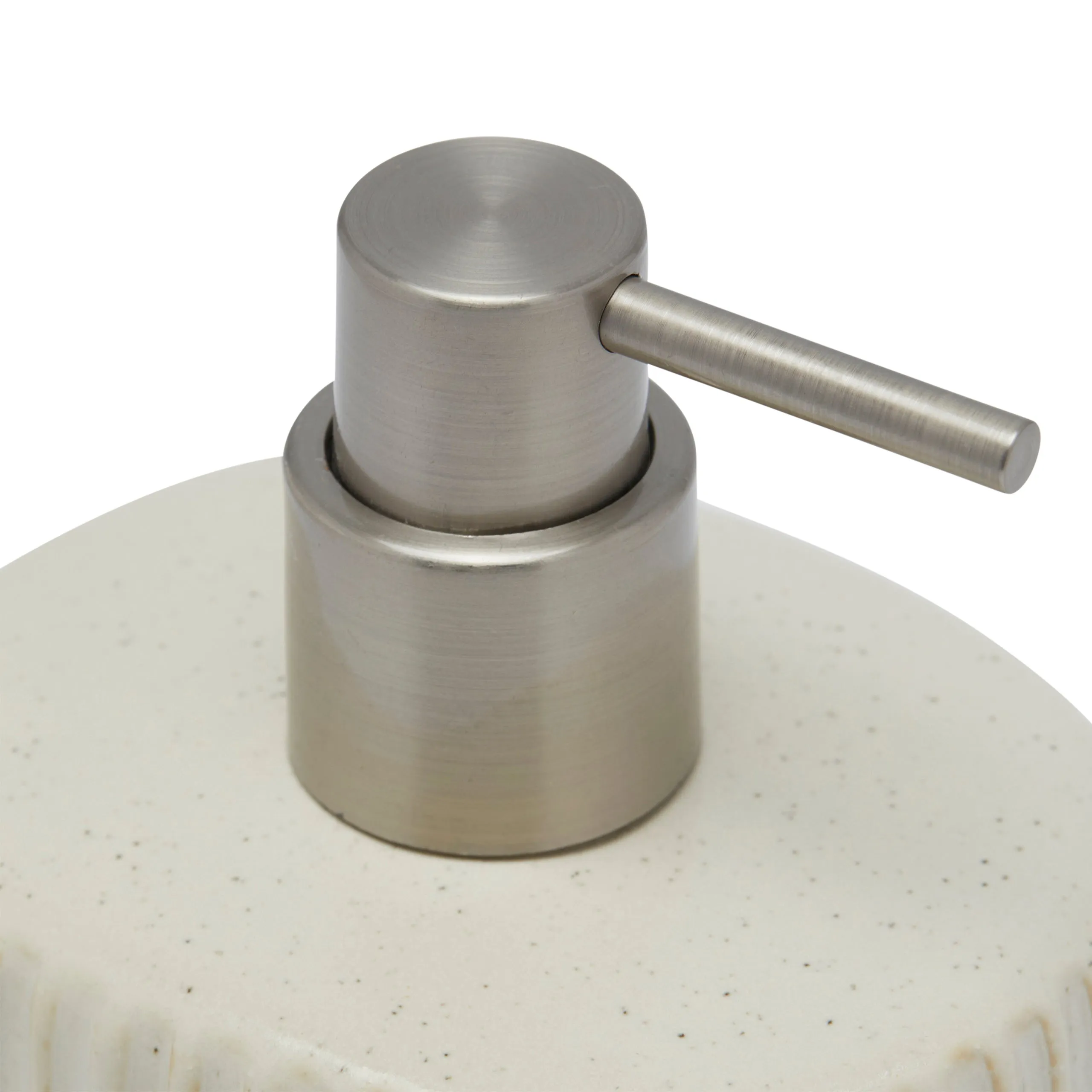 Stripe Ceramic Lotion Dispenser