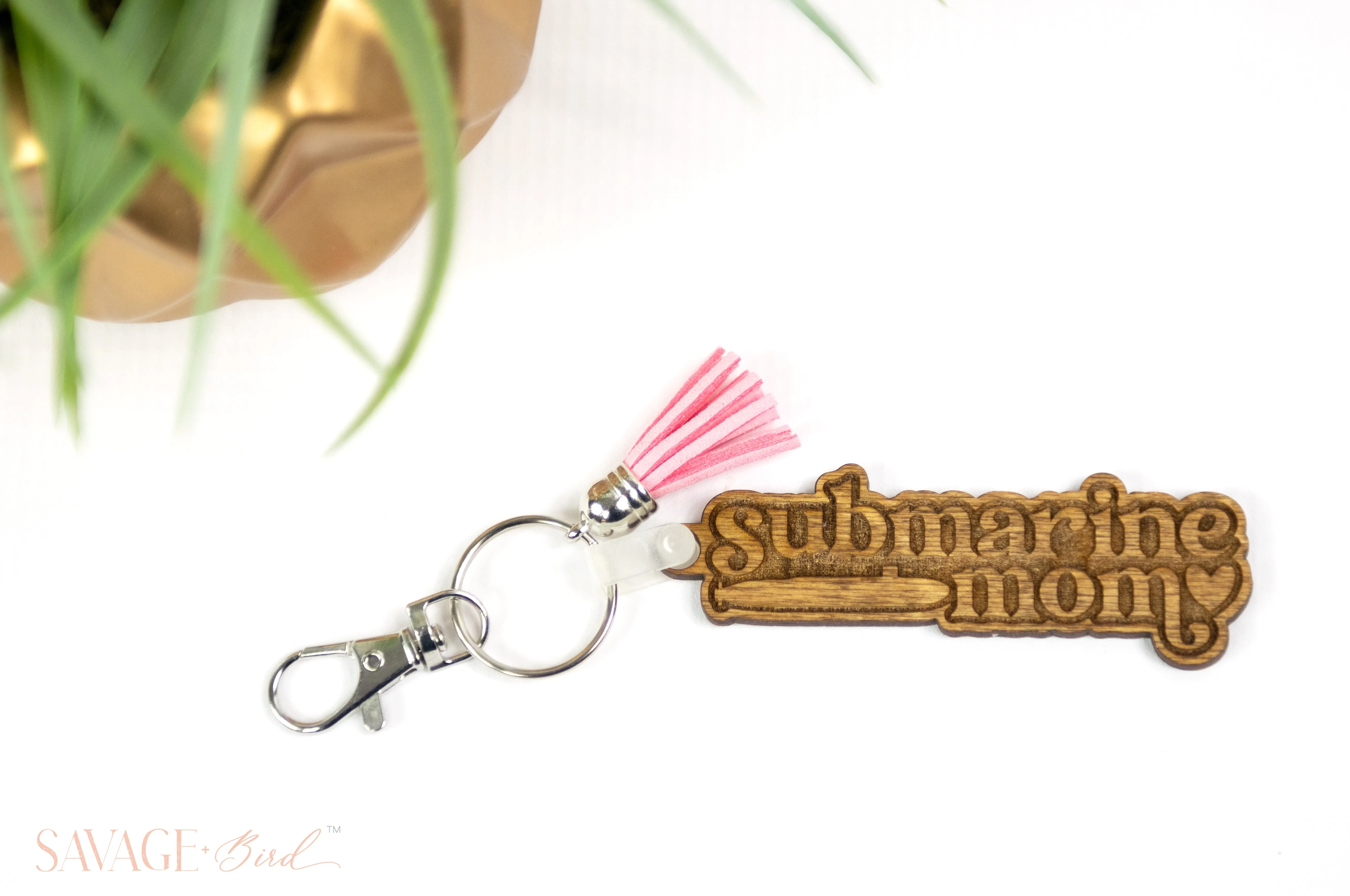 SUBMARINE MOM KEYCHAIN