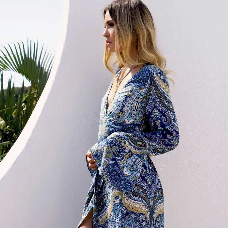 Summer Beach Bohemian Long Dress