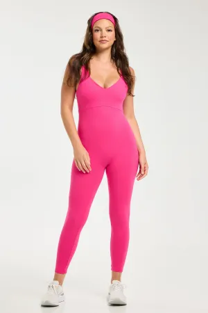 Super Stretch Onesie Fuchsia (FINAL SALE)