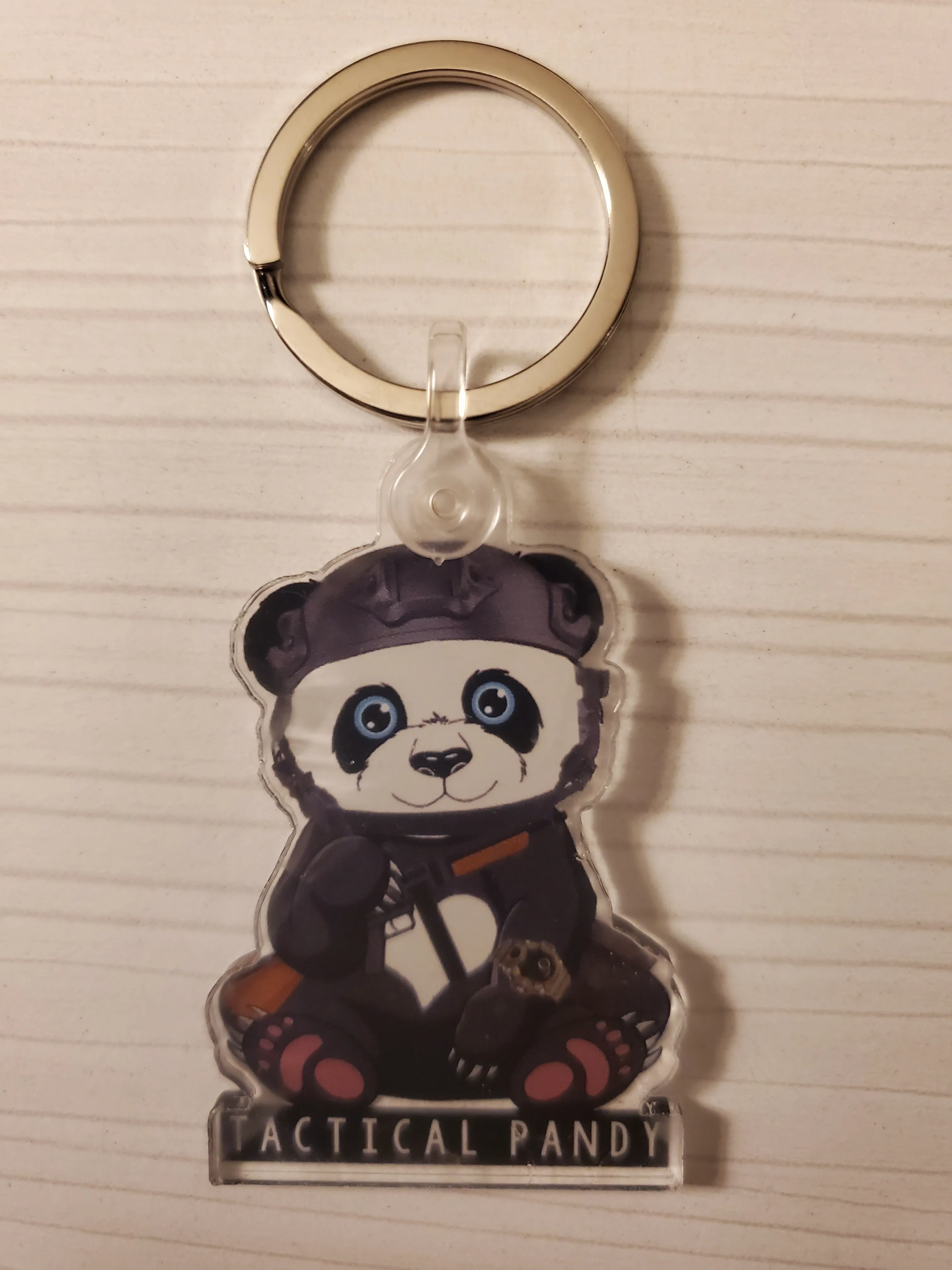 Tactical Pandy Keychain