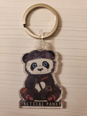 Tactical Pandy Keychain