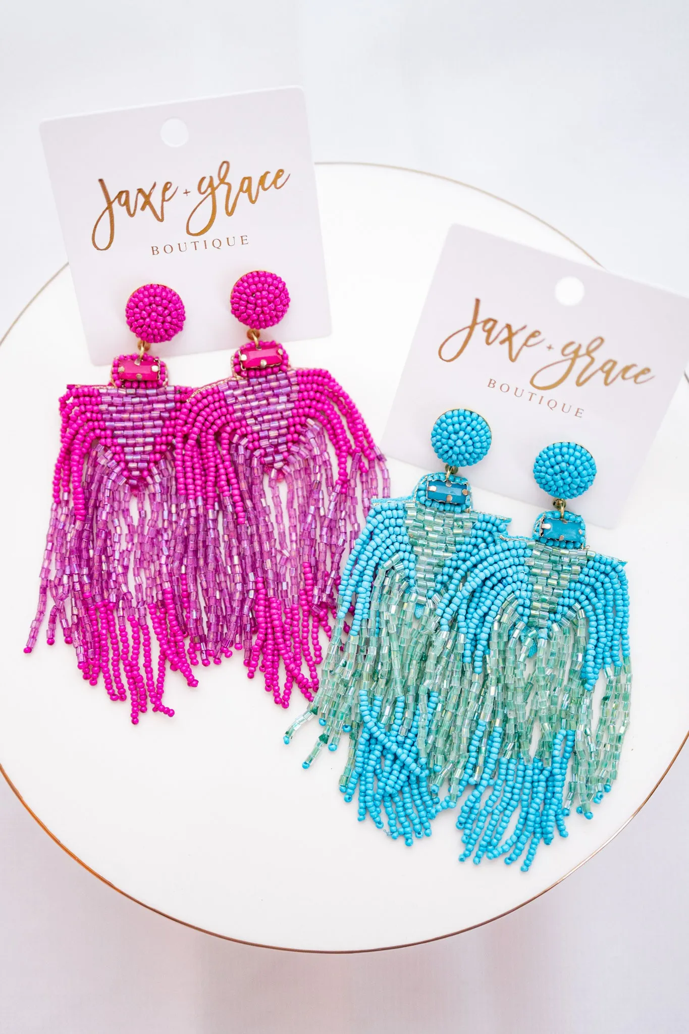 Tassel Beads Earring, VARIOUS