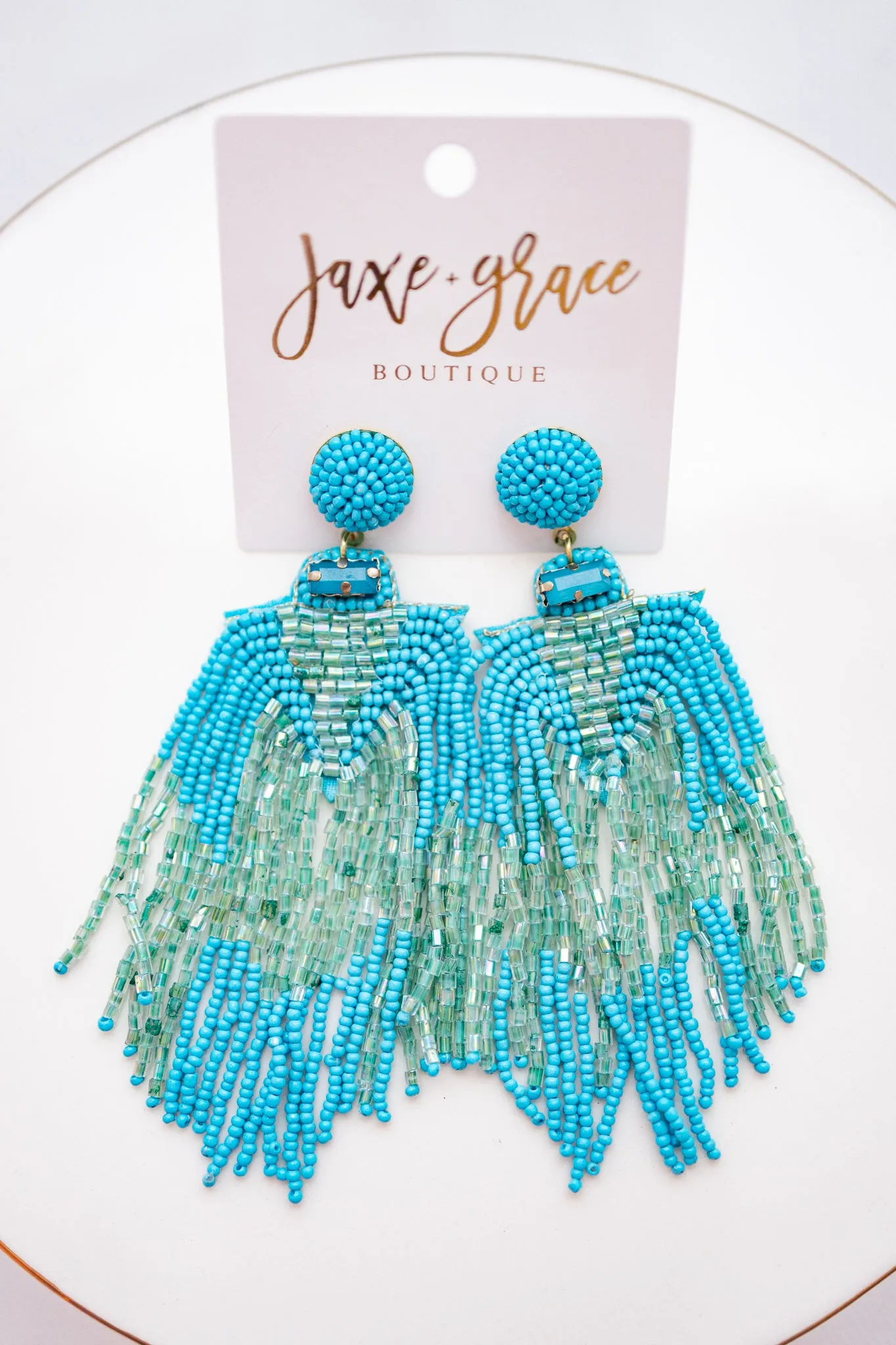 Tassel Beads Earring, VARIOUS