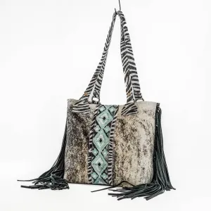 Taylor - Light Brindle w/ Iceland Navajo & Zebra Leather