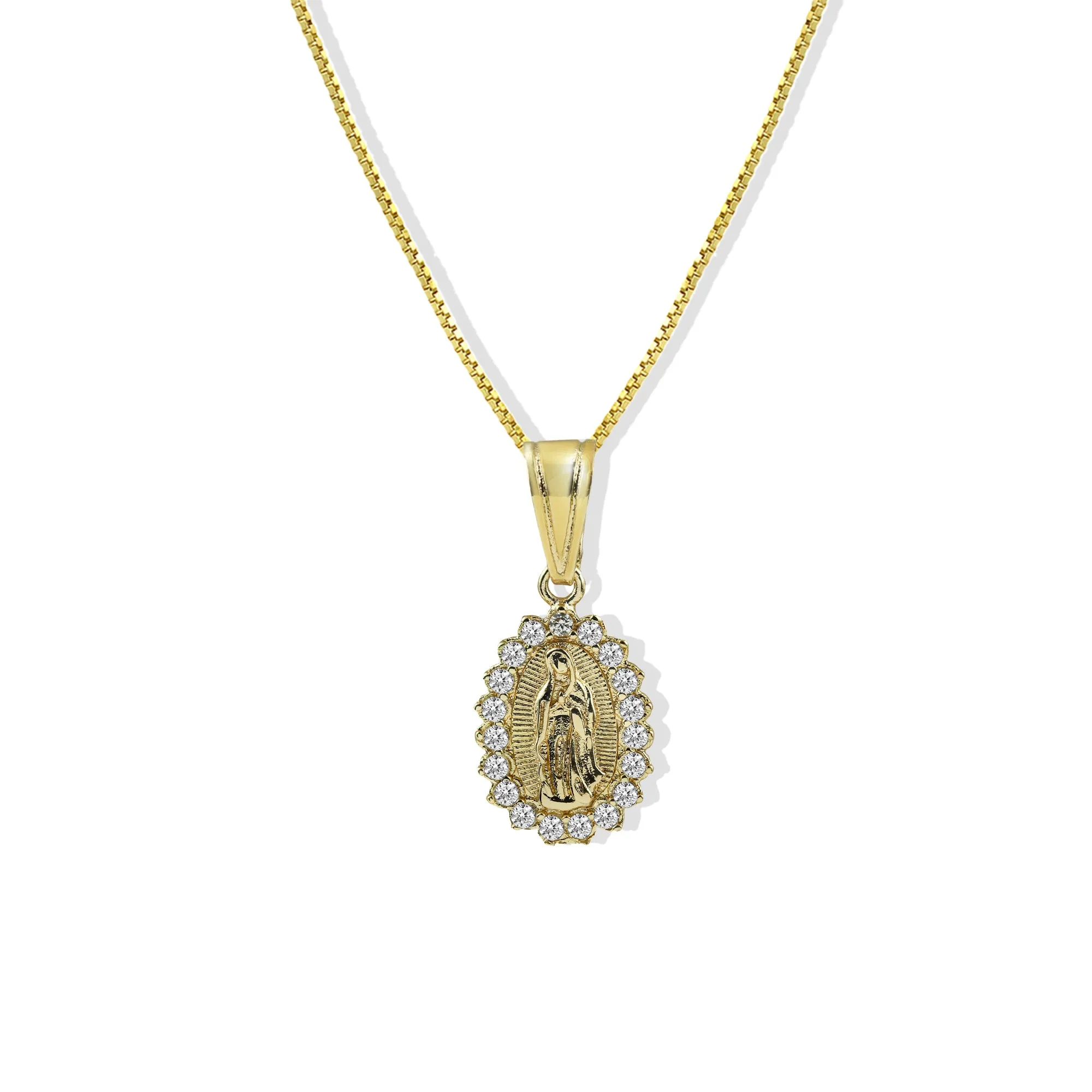 THE CZ GUADALUPE NECKLACE