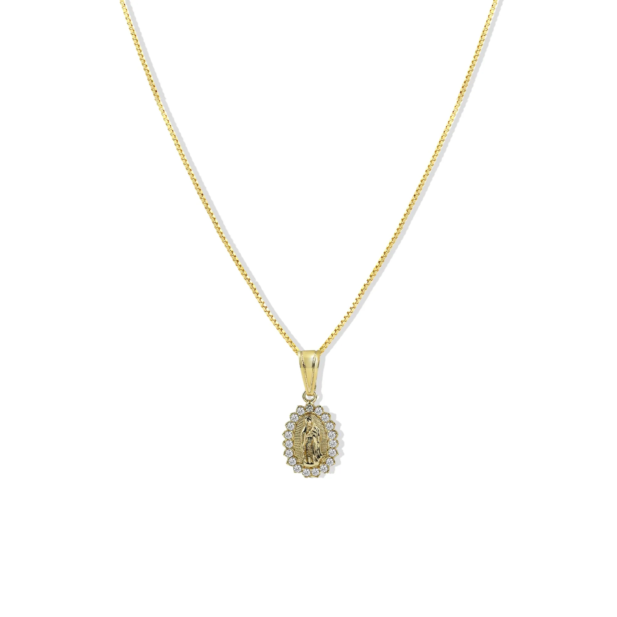 THE CZ GUADALUPE NECKLACE
