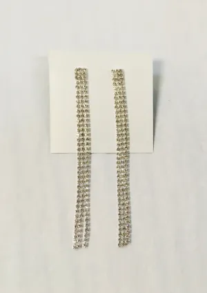 Three Strand Tassel Earring