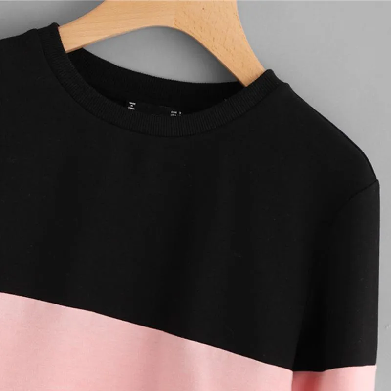Three Tone Patchwork Sweatshirt