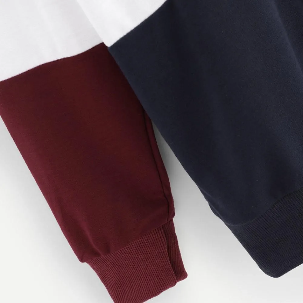 Three Tone Sweatshirt