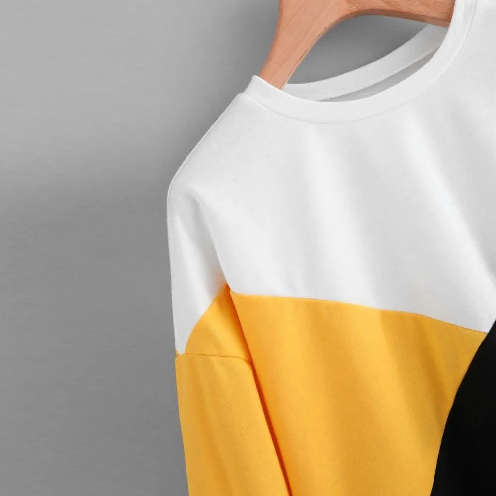 Three Tone Sweatshirt