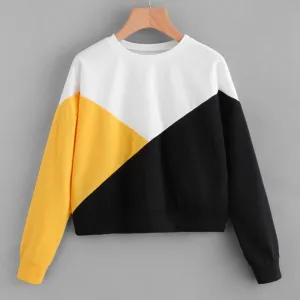 Three Tone Sweatshirt