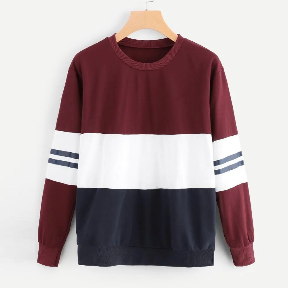 Three Tone Sweatshirt