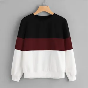 Three Tone Sweatshirt