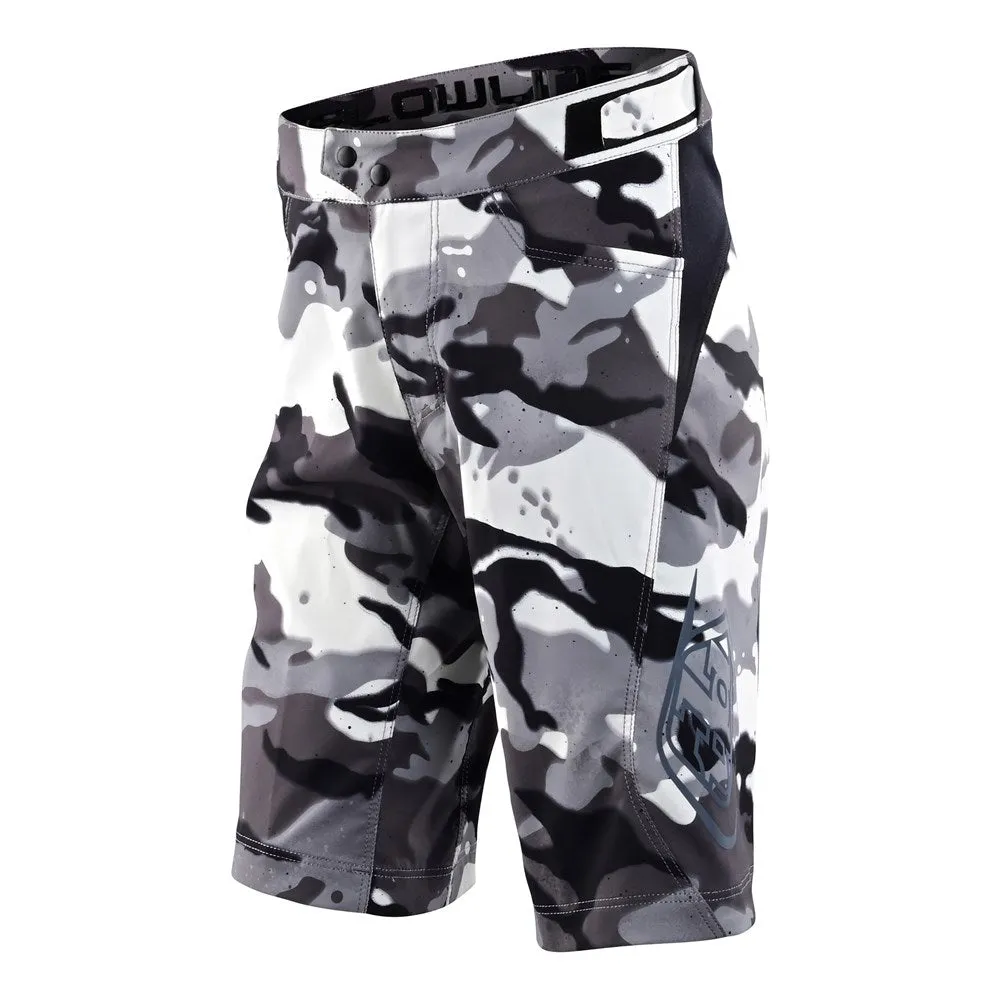 TLD 24.1 Flowline Youth Short Shell Spray Camo White