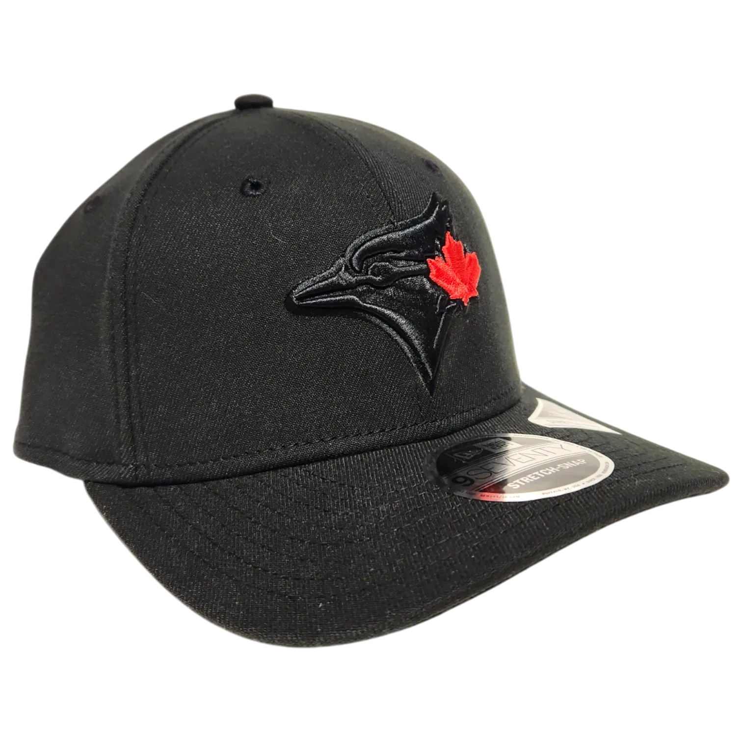 Toronto Blue Jays 9SEVENTY Stretch Snap Blackout Red Leaf