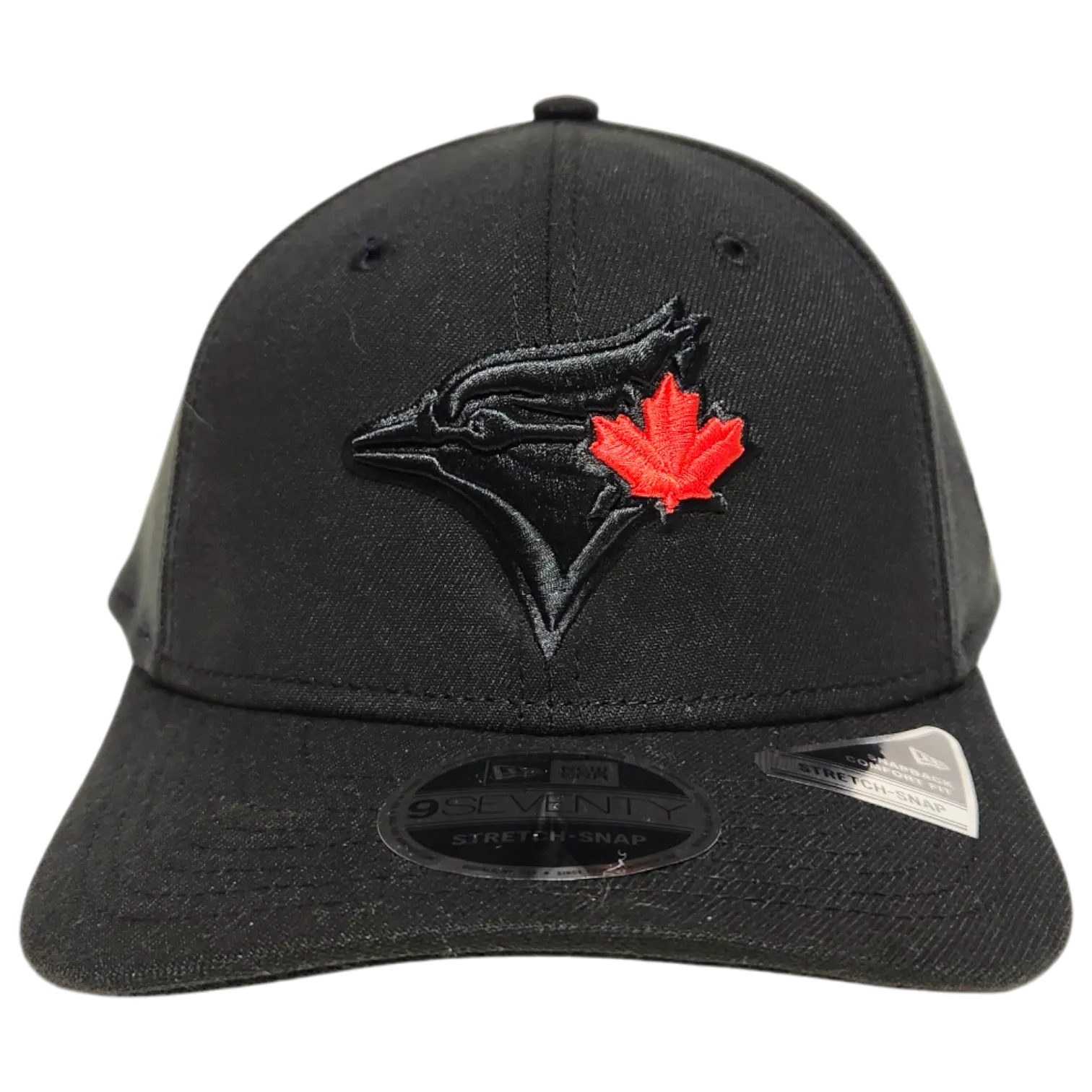 Toronto Blue Jays 9SEVENTY Stretch Snap Blackout Red Leaf
