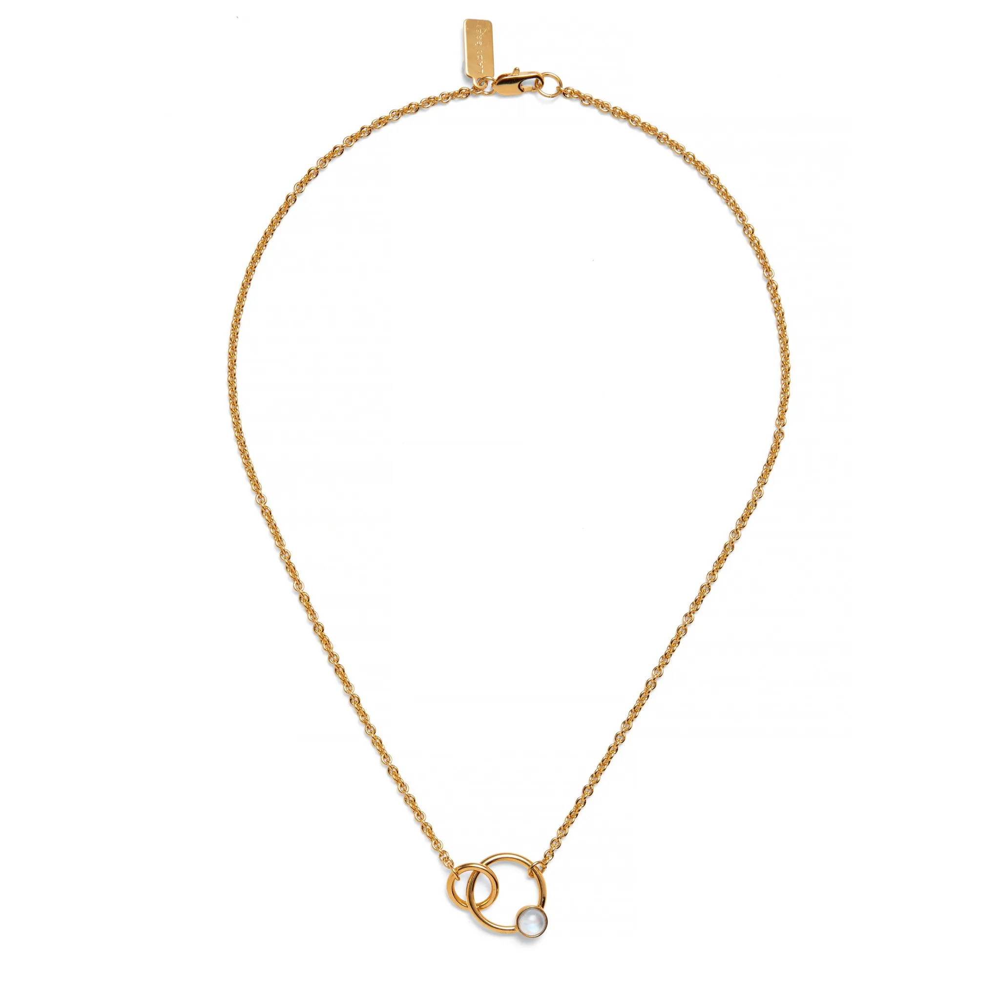 Torsion Necklace in Gold