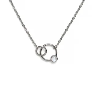 Torsion Necklace in Silver