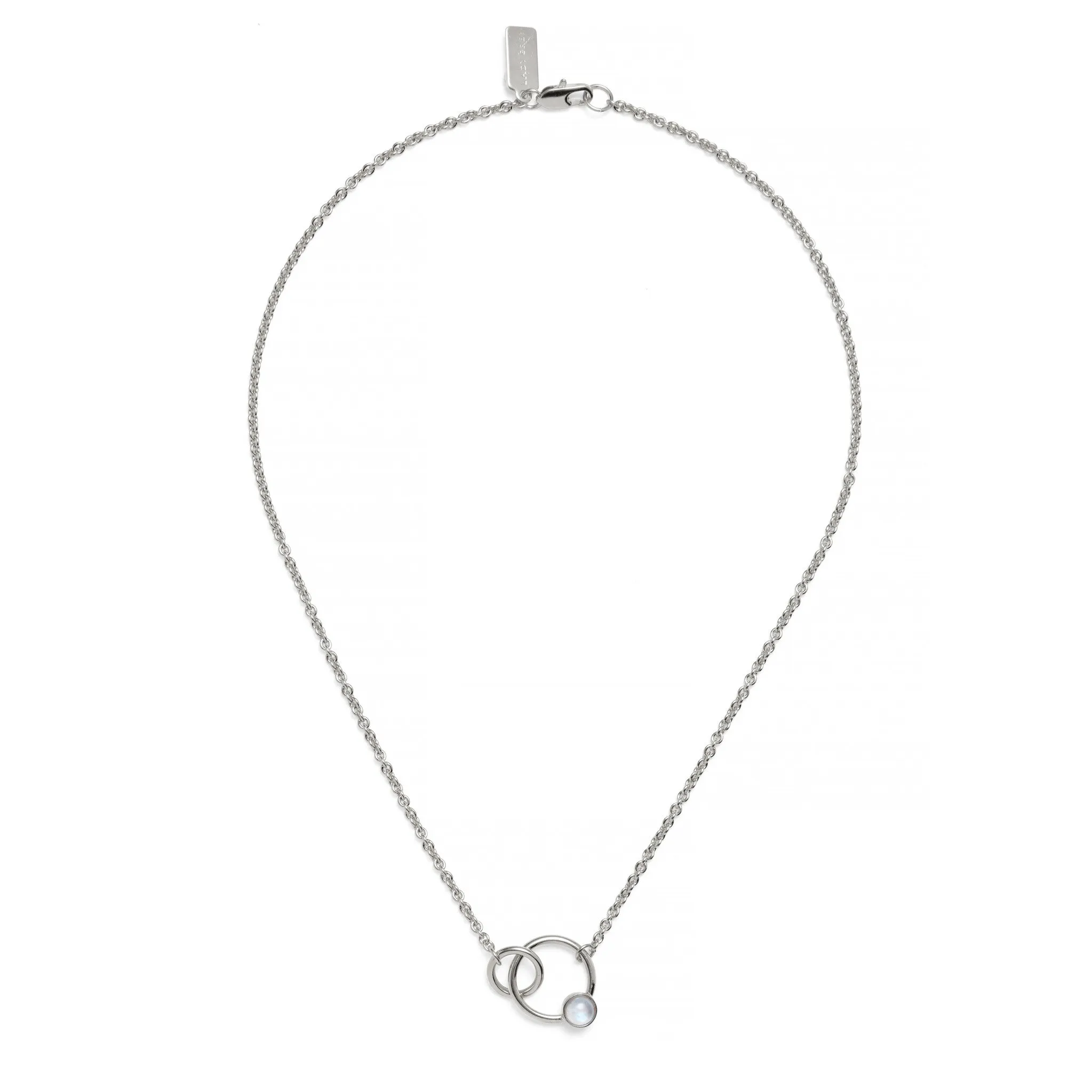 Torsion Necklace in Silver