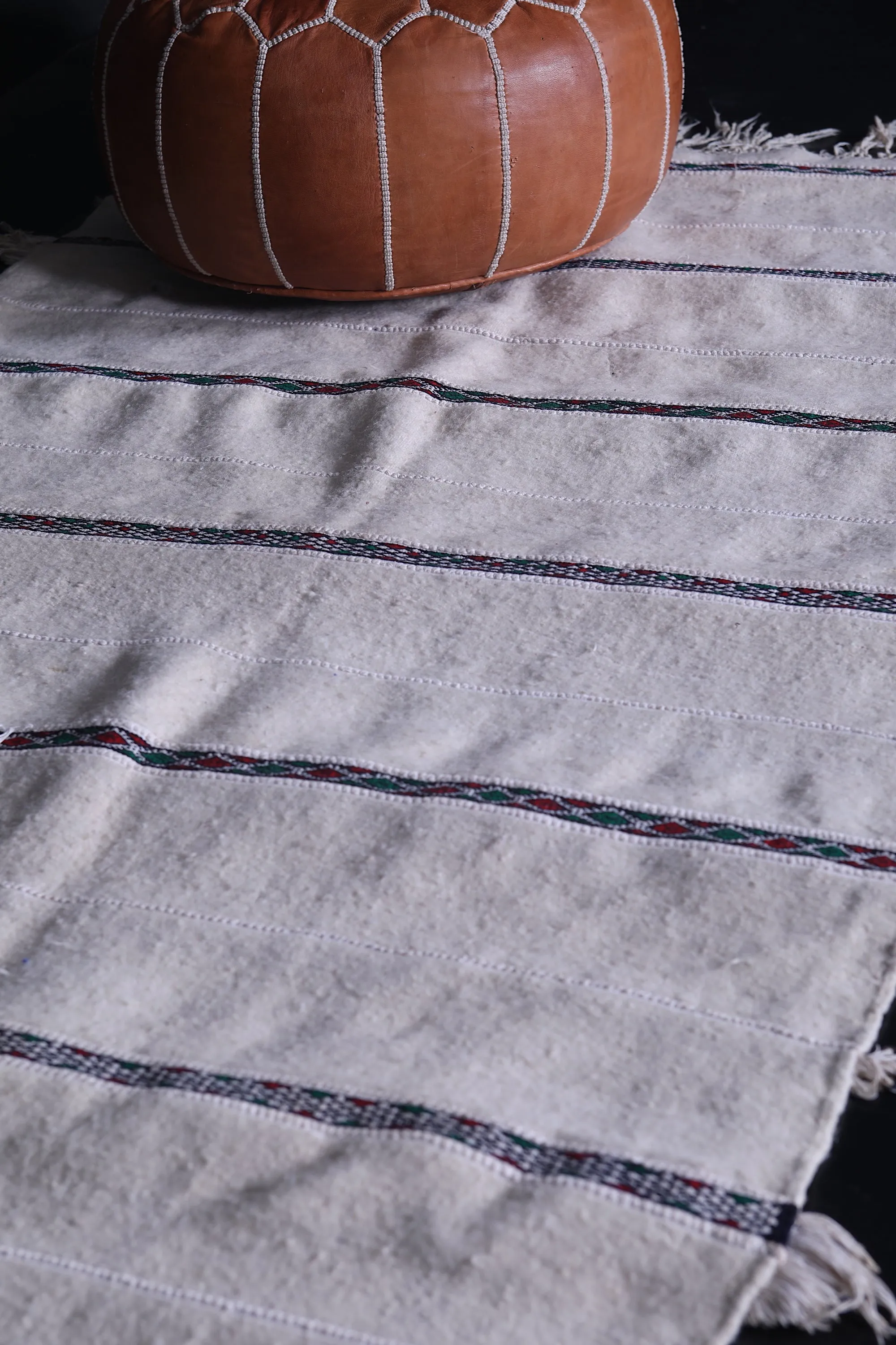 Traditional Long Berber Rug – 3.6 x 6.3 ft