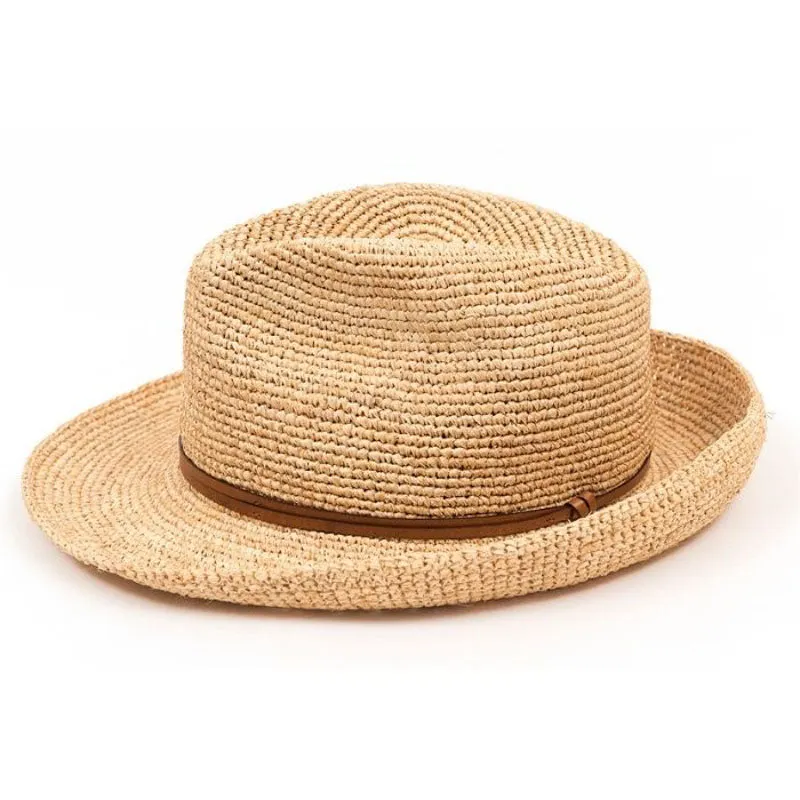 TRAVAUX EN COURS Raffia Hat in Raffia