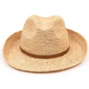 TRAVAUX EN COURS Raffia Hat in Raffia