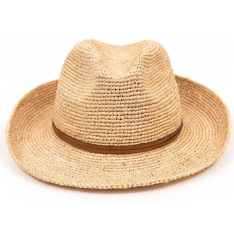 TRAVAUX EN COURS Raffia Hat in Raffia