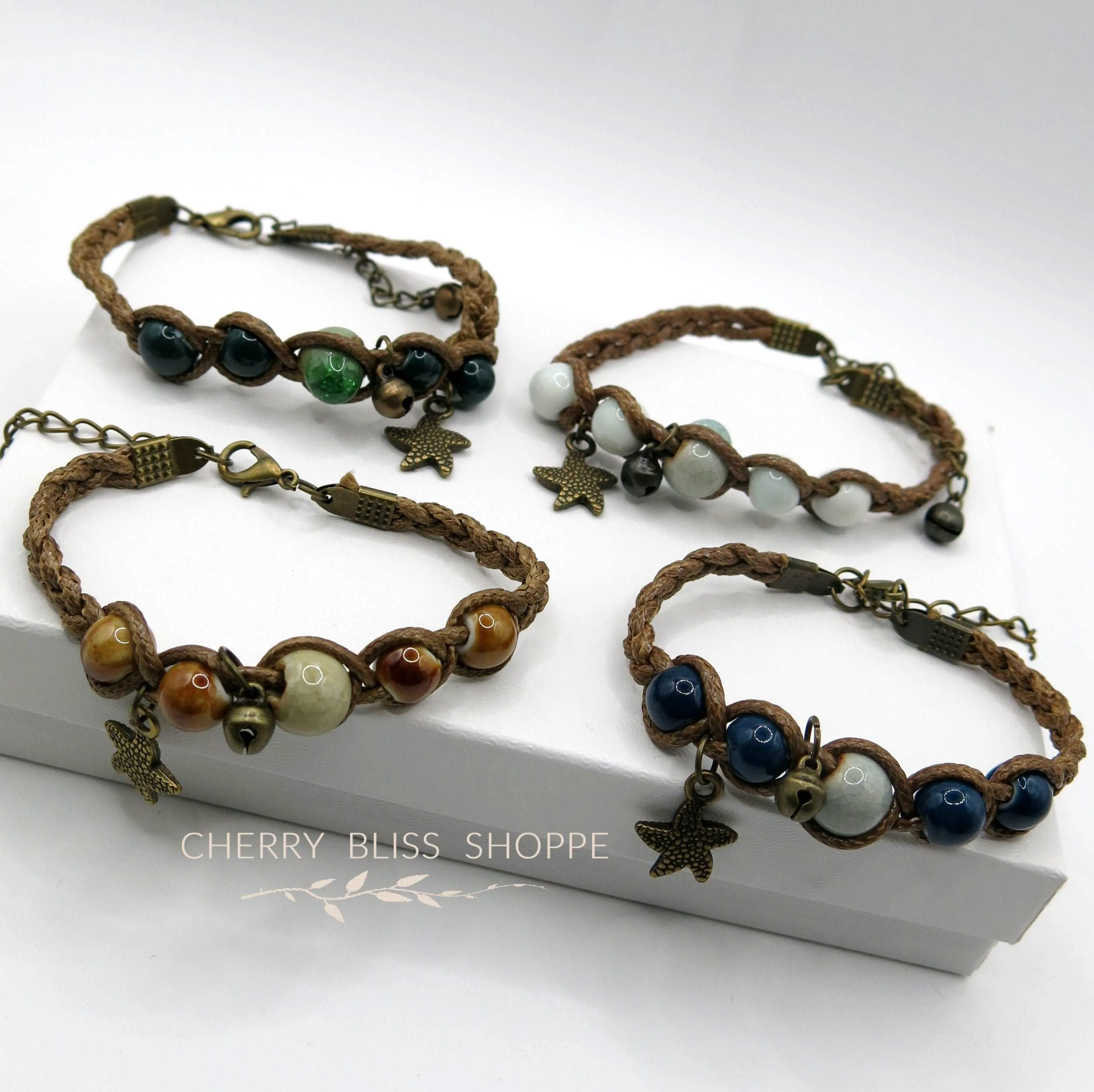 Tribal Sea Style Twisted Cord Bracelet, Rope Knot Bracelet, Ethnic Boho Unisex Beach Bracelet