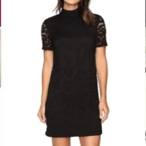 Trina Turk Black Lace Midi Dress L