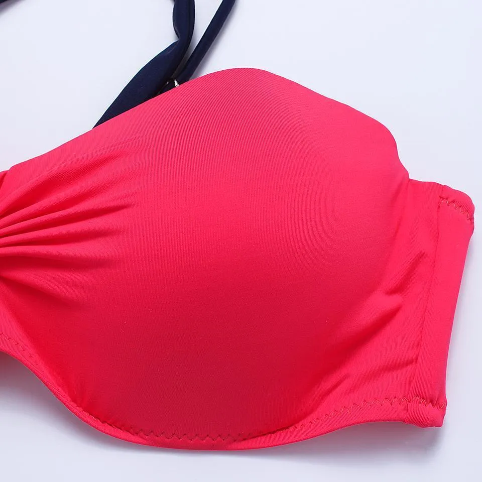 Two Tone Bikini Set