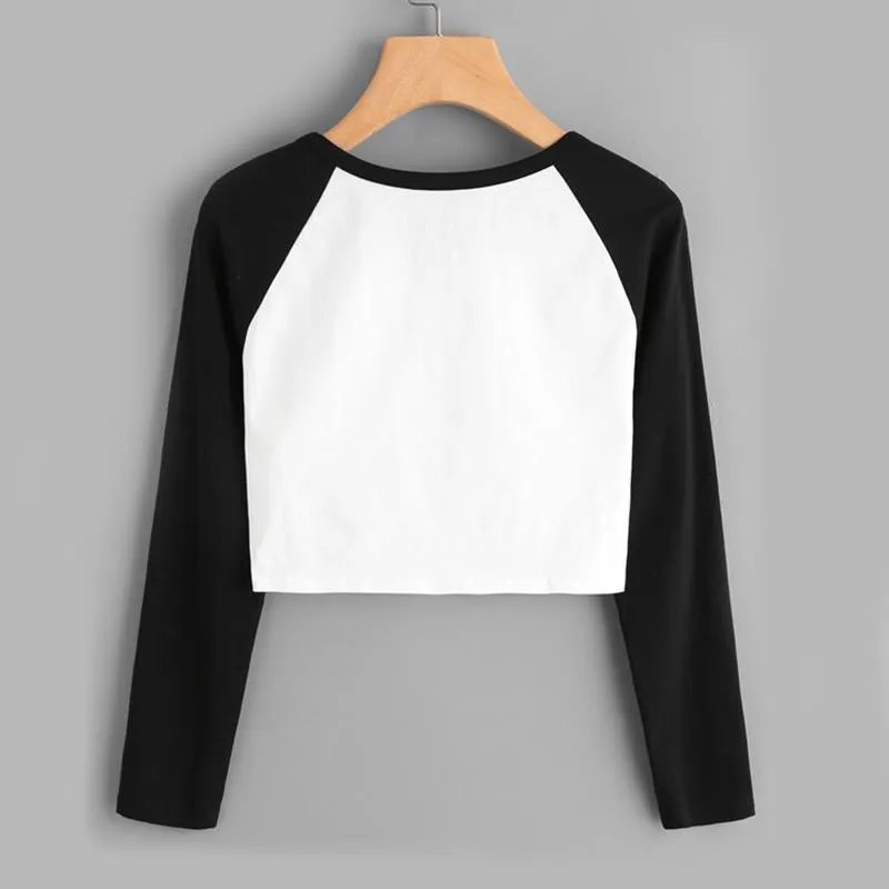 Two Tone Crop Shirt