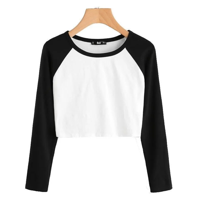 Two Tone Crop Shirt