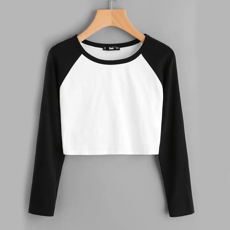 Two Tone Crop Shirt