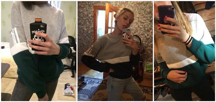 Two Tone Sweatshirt