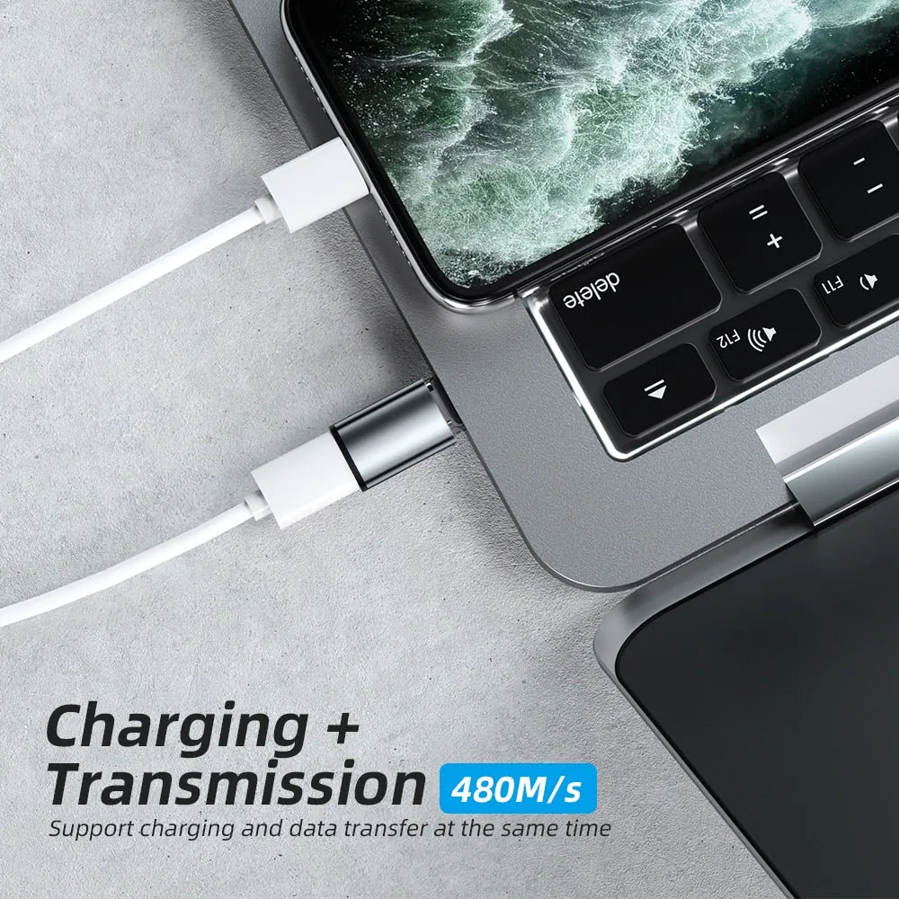 Type C Micro USB Convert Magnetic Adapter USB Cable Magnetic Charger Connector Usbc 3 in 1 Charging Converter For iPhone Samsung