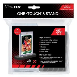 ULTRA PRO ONE TOUCH STAND- 35pt One Touch & Stand 5PK