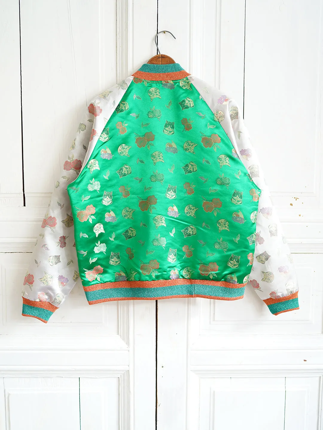 Unlogical Poem Classical Style Brocade Patchwork Souvenir Jacket