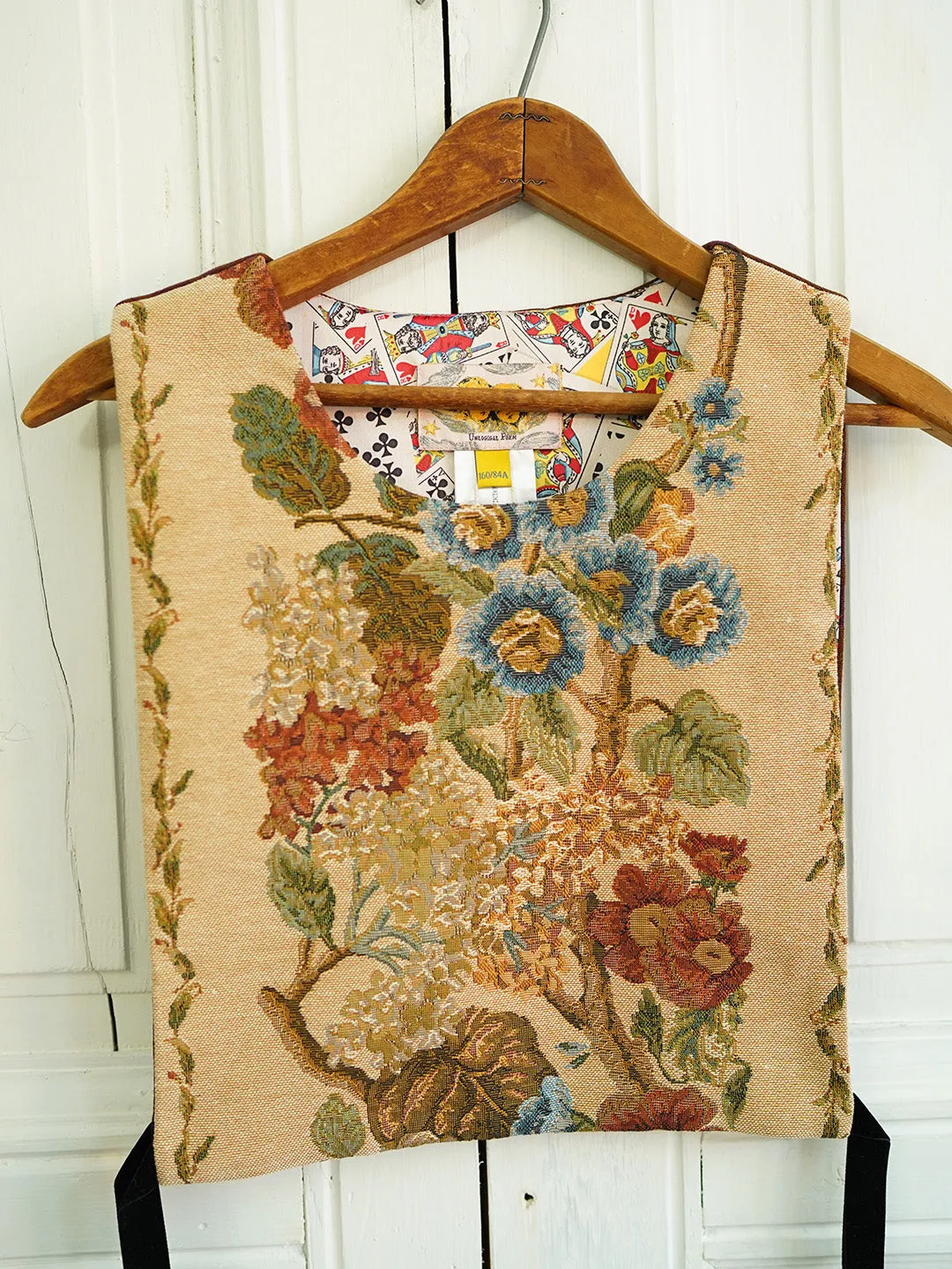 Unlogical Poem Cottage Style Flower Patchwork Doll Pattern Smock
