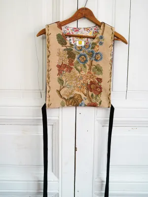 Unlogical Poem Cottage Style Flower Patchwork Doll Pattern Smock